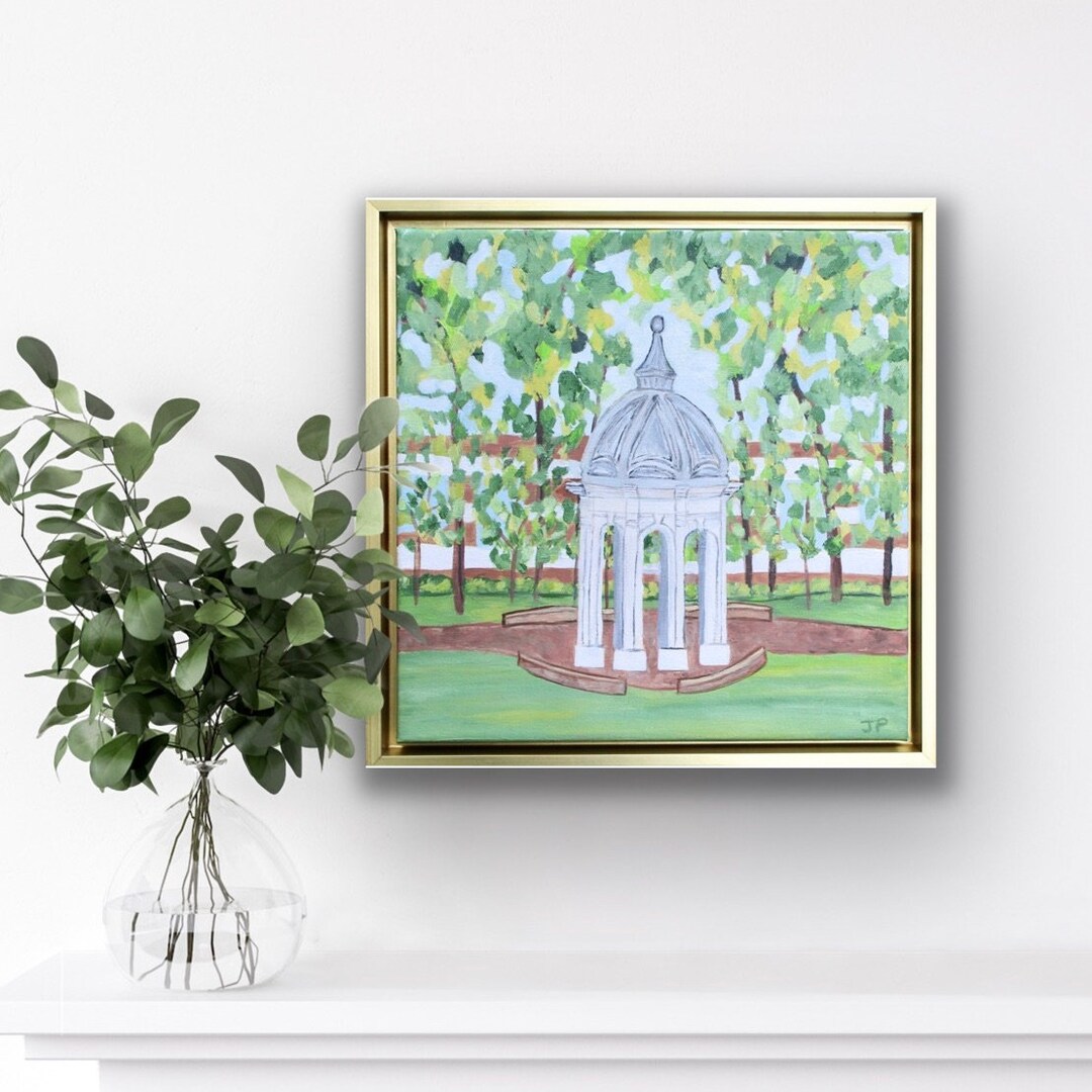 ECU Cupola Painting on Canvas, East Carolina University Graduation Gift Idea, ECU Graduation