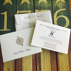 A1 Daughters of the American Revolution Personalized Stationery