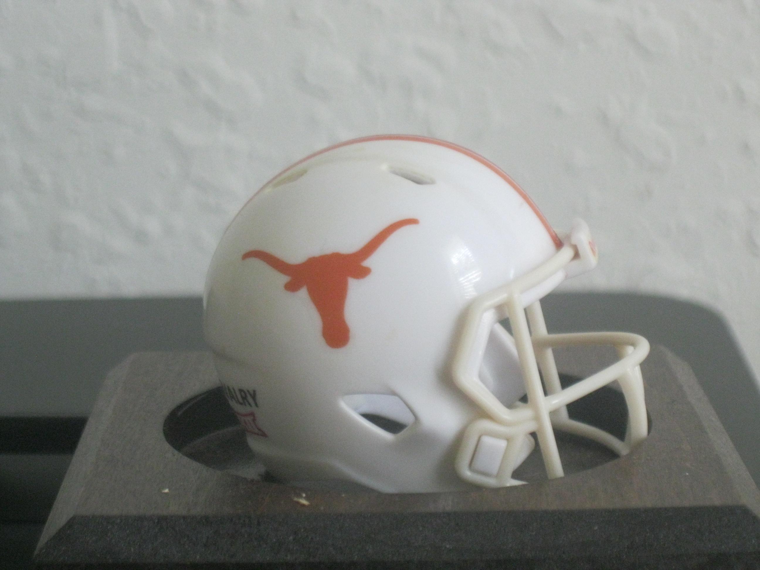 School Rivalry Helmet Texas Oklahoma Custom Helmet Pocket Pro Red River Football Riddell
