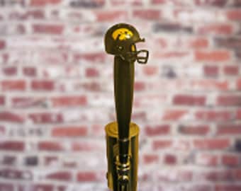 Hawkeyes Beer Tap Handle Kegerator Texas Football Brew Ale Iowa Handmade New College Logo Big 10