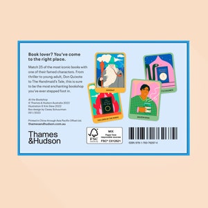 Illustrated Memory Card Game At The Bookshop image 4