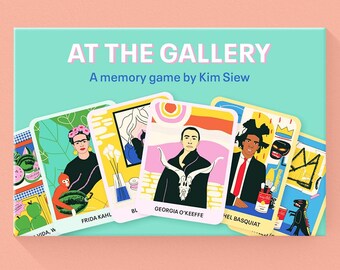 Illustrated Memory Card Game - At The Bookshop