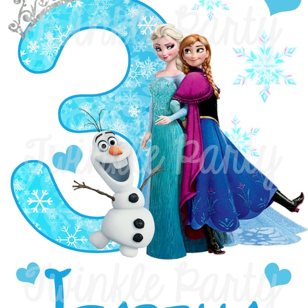 Personalized Frozen - Etsy