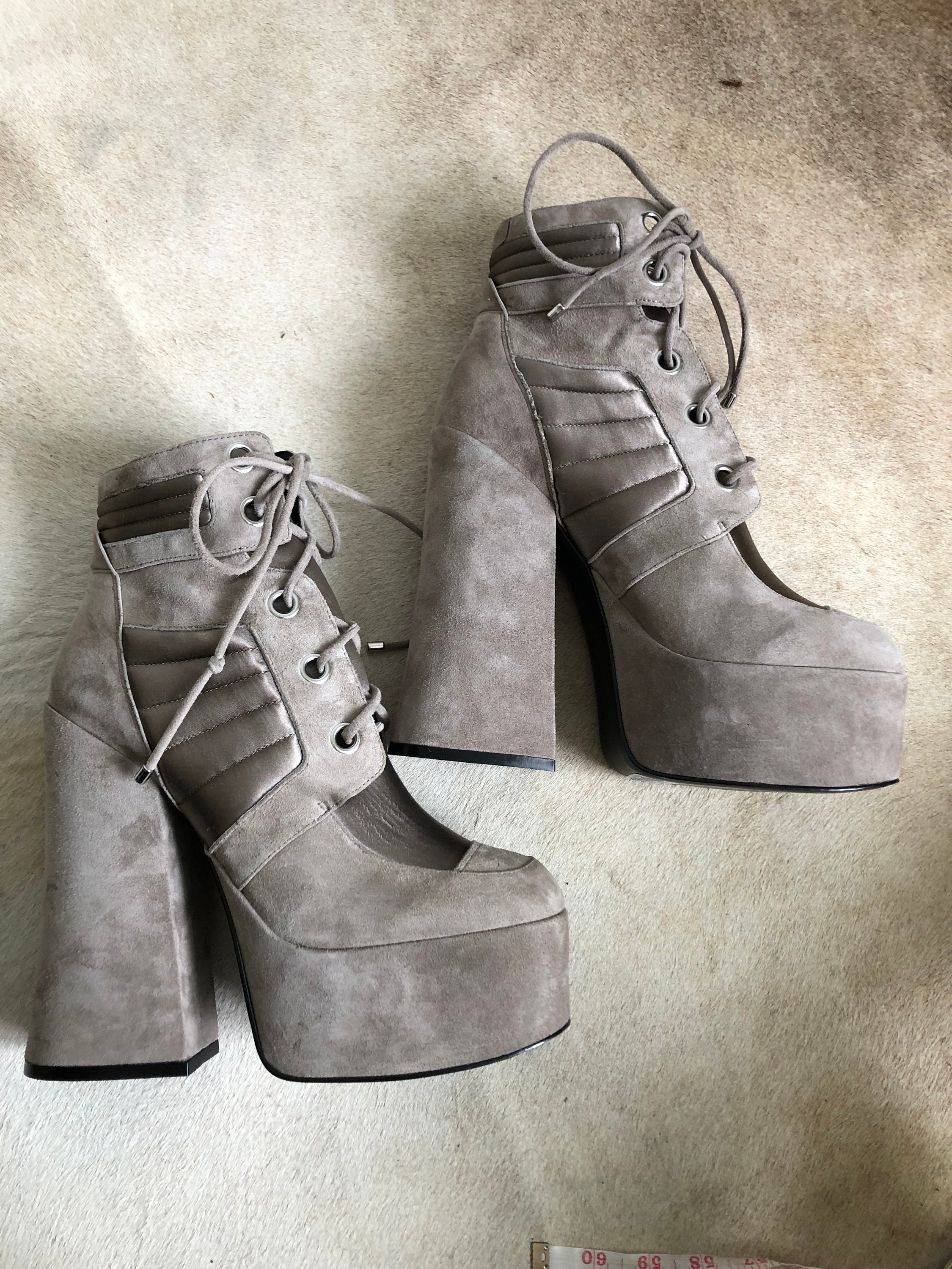 crazy platform boots