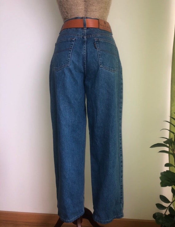Vintage Gucci jeans oversized style 80s 90s Y2K j… - image 3