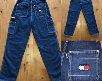 tommy baggy jeans