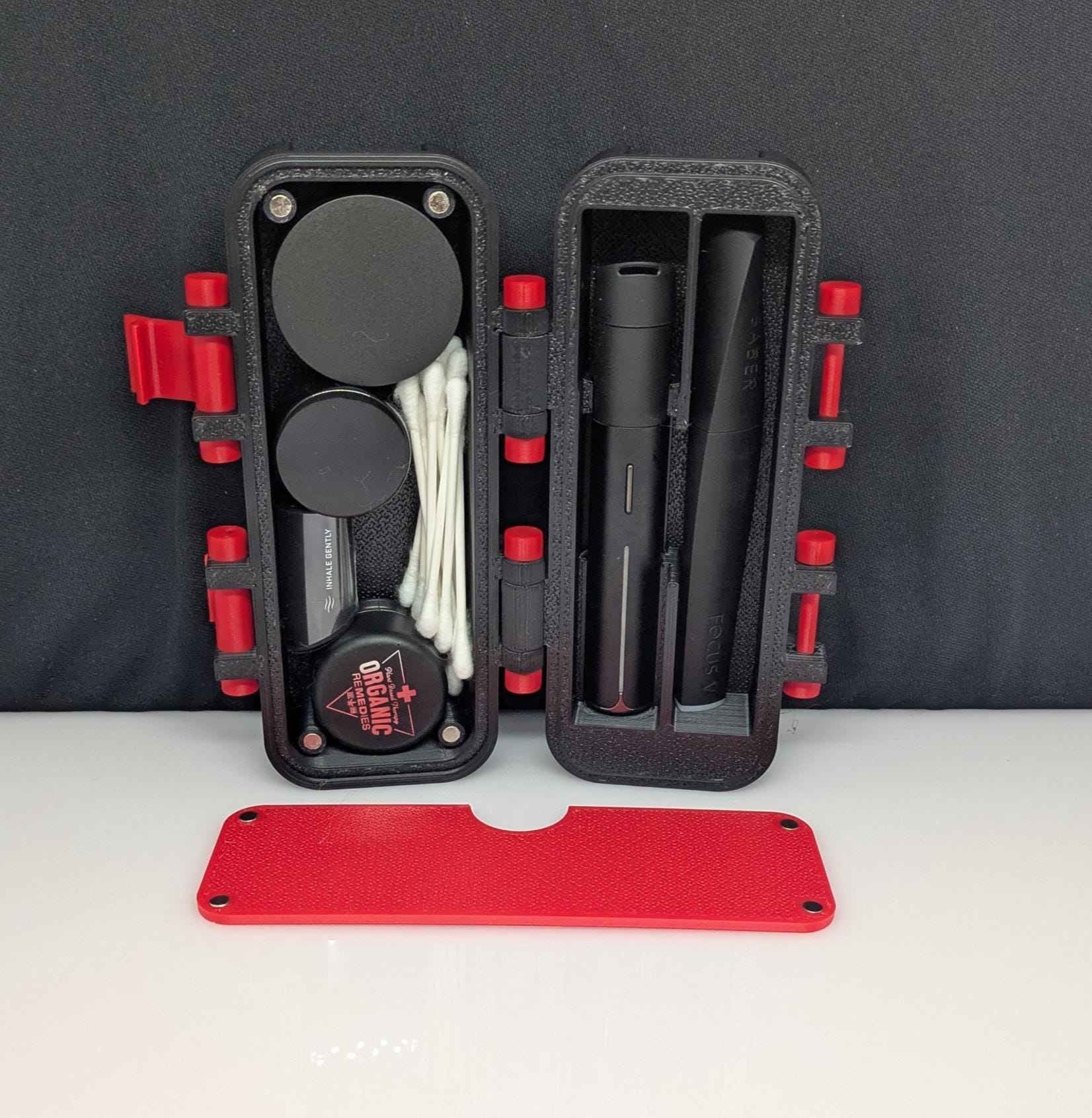 Puffco Pivot Travel Case: Hot Knife, Qtip & Jar Holder - Etsy