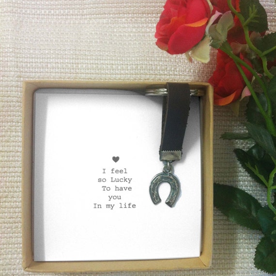 Horseshoe Keychain Horse Lover Gift Llucky Horseshoe Lucky Etsy