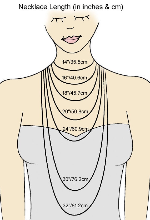 32 inch necklace length