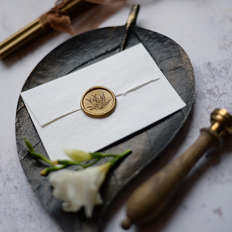 Succulent Wax Stickers / Handmade Wax Seal Stickers / Wedding Etsy Canada