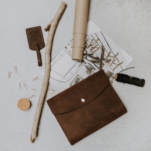 Customizable Rustic Leather Notebook With Refill // Notebook Journal A5 ...