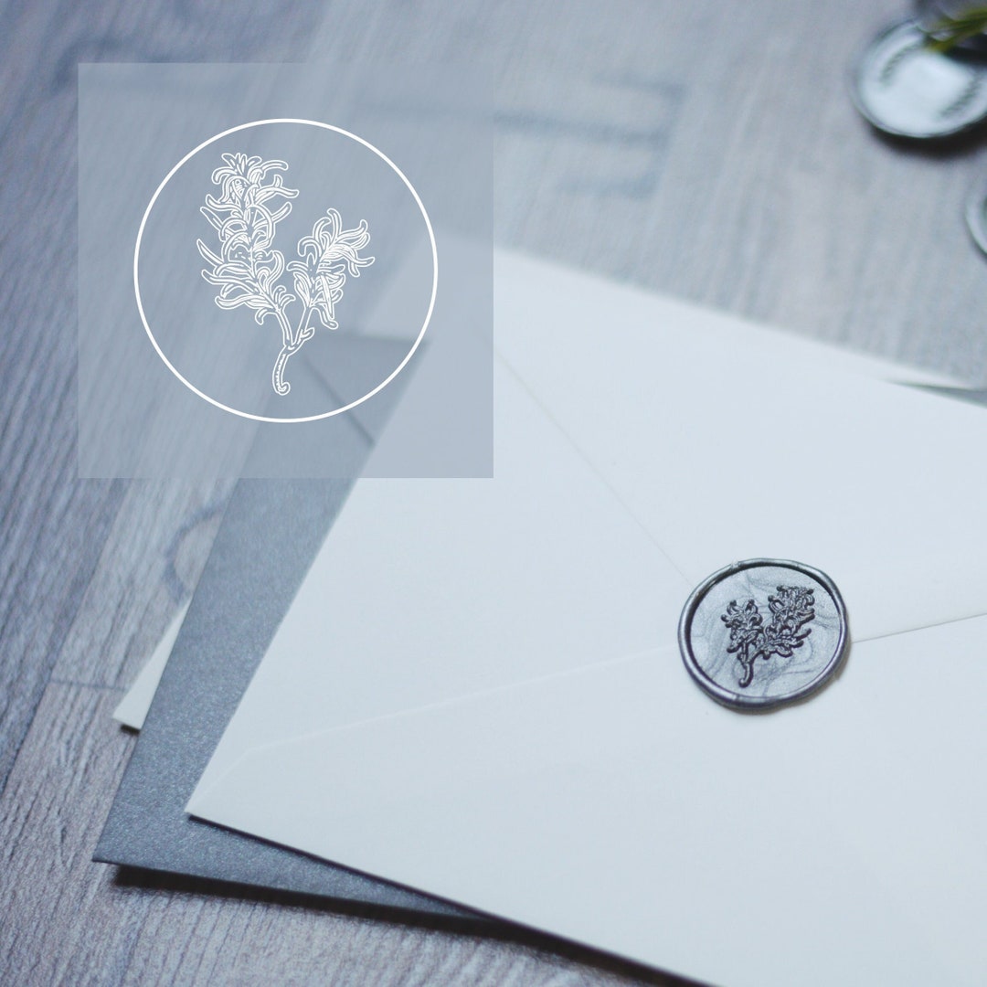 Silberne Wachssiegel-Aufkleber – 300 Stück, Selbstklebend, 3,4x3,4 Cm, Für Hochzeitseinladungen, Grußkarten & Geschenke