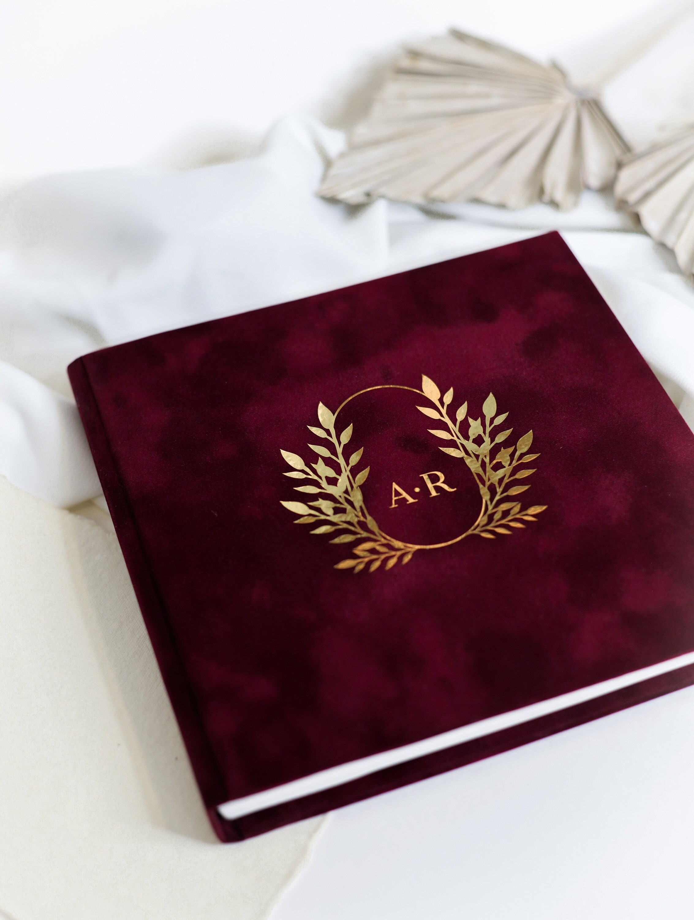 Libro Degli Ospiti Matrimonio Con Domande - Copertina Rigida Verde E Oro - 50 Messaggi - 3
