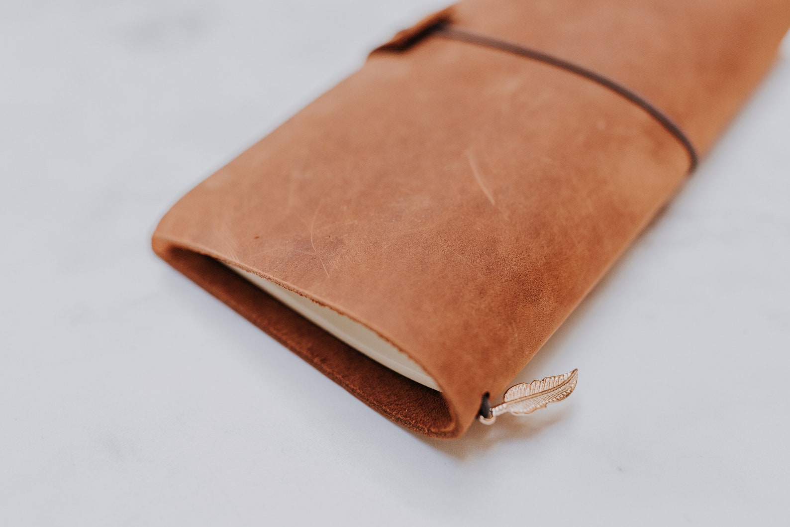 Refillable Travel Journal in leather covers // Travel Journal | Etsy