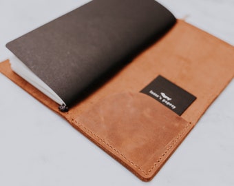 Recambio para diario de viaje: Bloc de 50 hojas de papel color crema (9,5 x 19,5 cm)