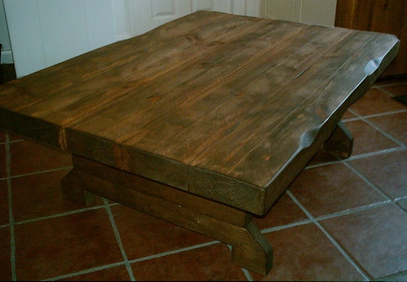 3 Inch Thick Large Chunky Rustic Coffee Table Various Sizes 3 Inch Thick Large Chunky Rustic Coffee, Large Rustic Wood Coffee Table