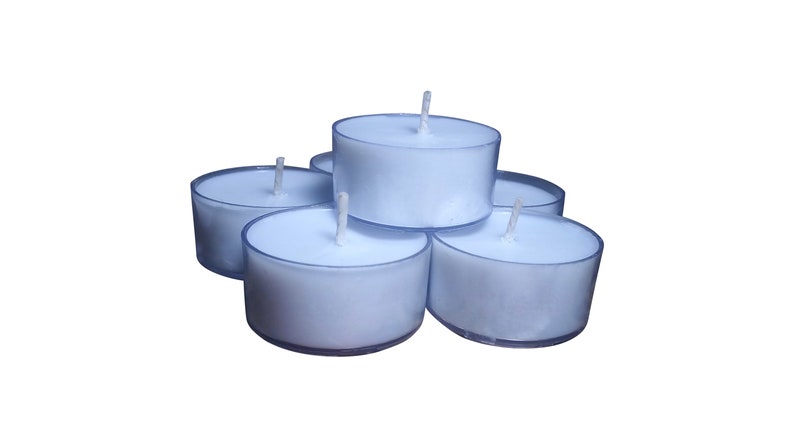 Tea Light Candles Bulk Tea Light CandleAll Natural Soy Wax Handmade Soy Wax Tea Light lavender vanilla tea light lavender color 12 pack