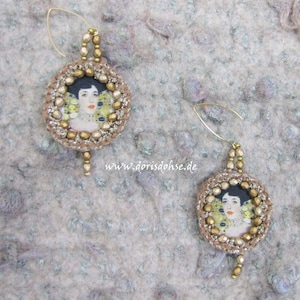 Art Earrings "Adele" nickel-free must have enchanting earringshaute couture earrings art earrings,regency