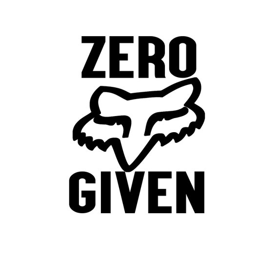 Zero given