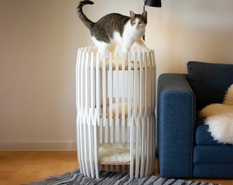 Colosseum Three-tiered Cat Bed