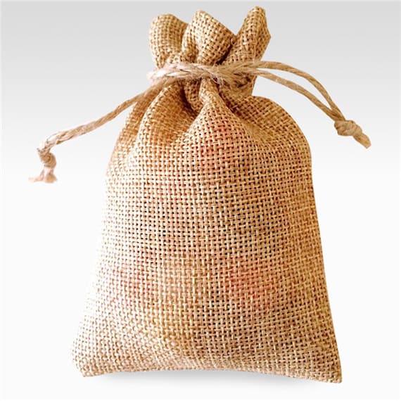 Favor Bags Burlap Wedding Decorations Hessian Sack Wedding Etsy