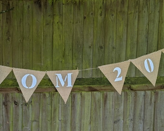 PROM 2025 Graduation Bunting Banner Garland Flags School Leave