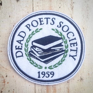 Carpe Diem, Dead poets society sew on patch