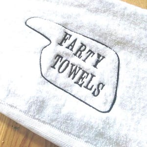Fawlty Towers - Farty Towels - Bathroom Hand Towel