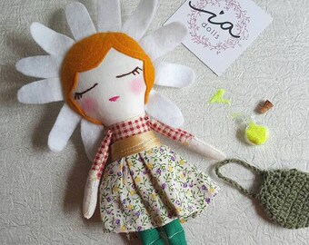 fairy flowers 20 cm, 100% handmade
