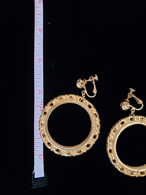 Signed Miriam Haskell Mid Century 1950s gold tone… - image 5