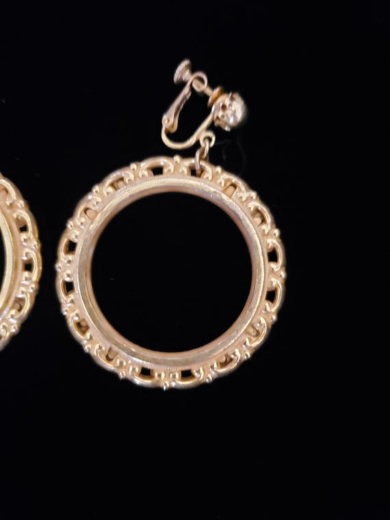 Signed Miriam Haskell Mid Century 1950s gold tone… - image 4