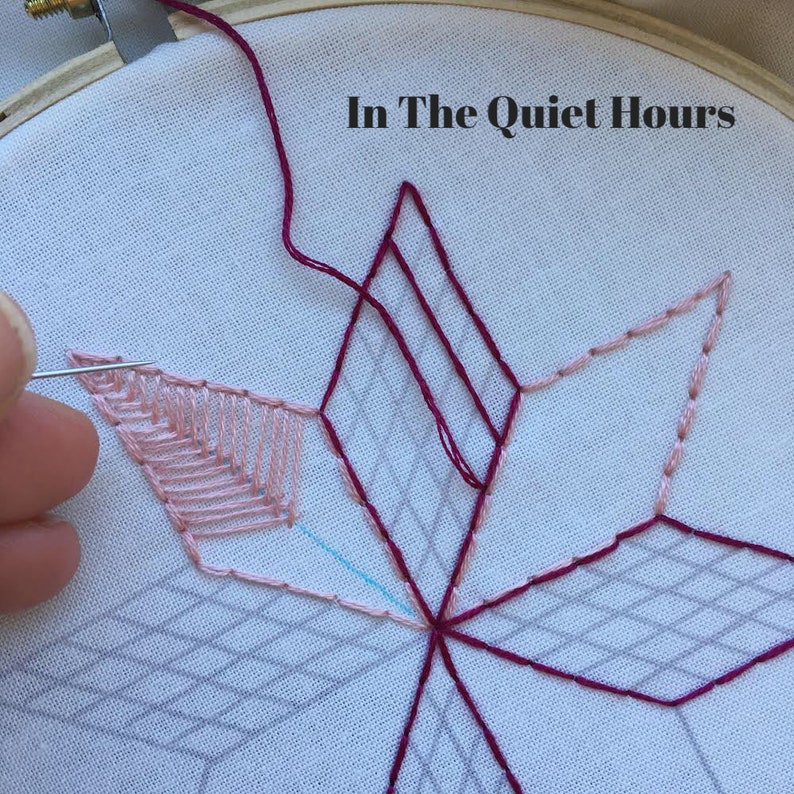 PDF Embroidery Pattern Star Quilt Block Inspired