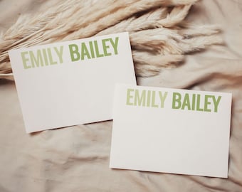 Personalized Stationery Template, Editable Teacher Stationery, Printable Stationery Cards, Printable Notecard, Thank you Card Template