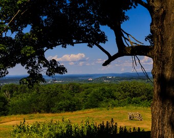Olana Hudson Valley Landscape Art Print: Catskill Mountain View (Digital Image)