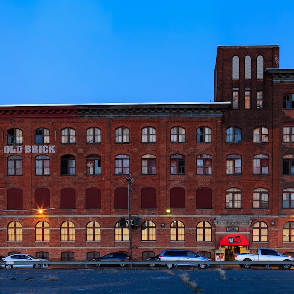 Old Brick Building Etsy