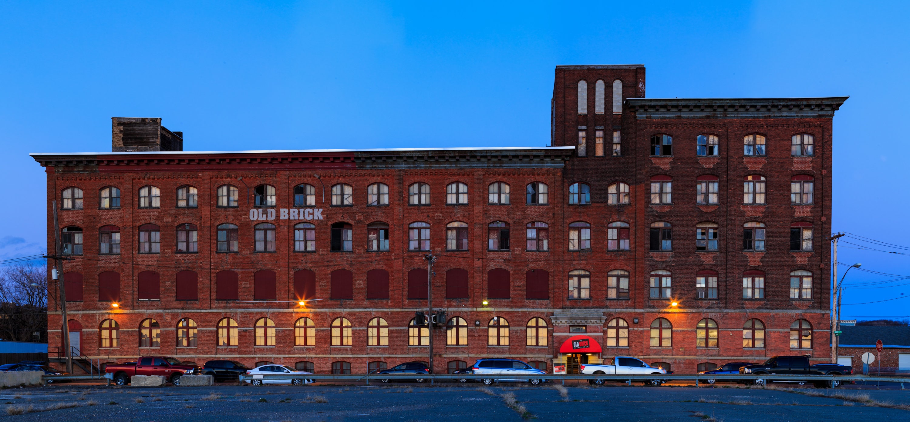 Old Brick Furniture Historic Building Troy NY Printable Art. Office