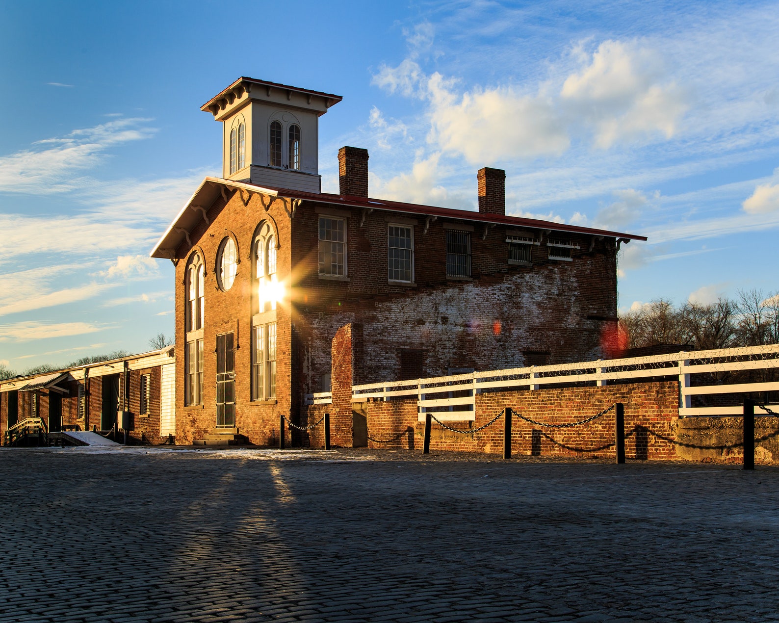 Petersburg Va downtown during blue hour. Historic area with Etsy