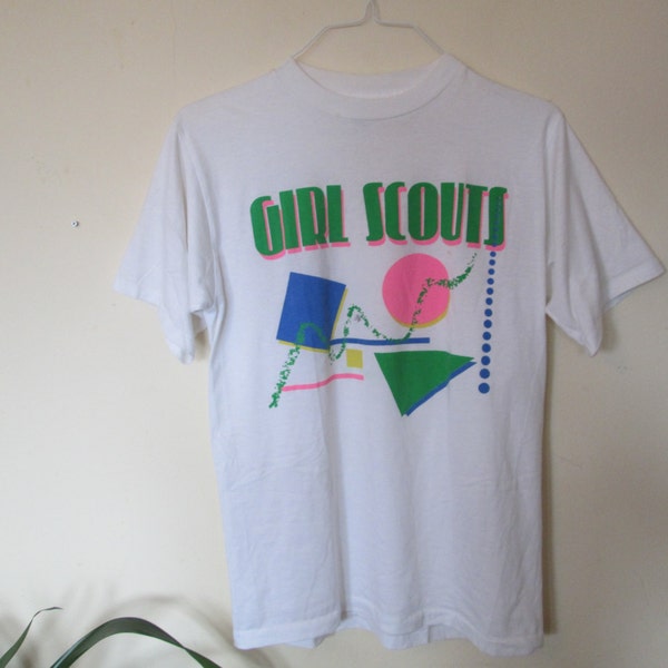 Vintage Girl Scout Shirt // M