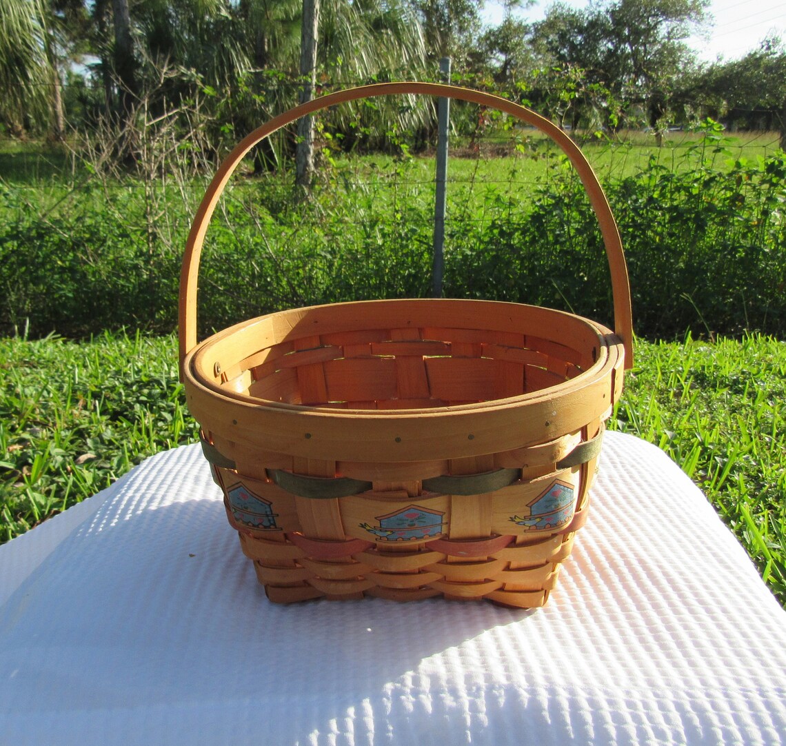 Country woven collection Grand basket Maspeth NY Woven Etsy
