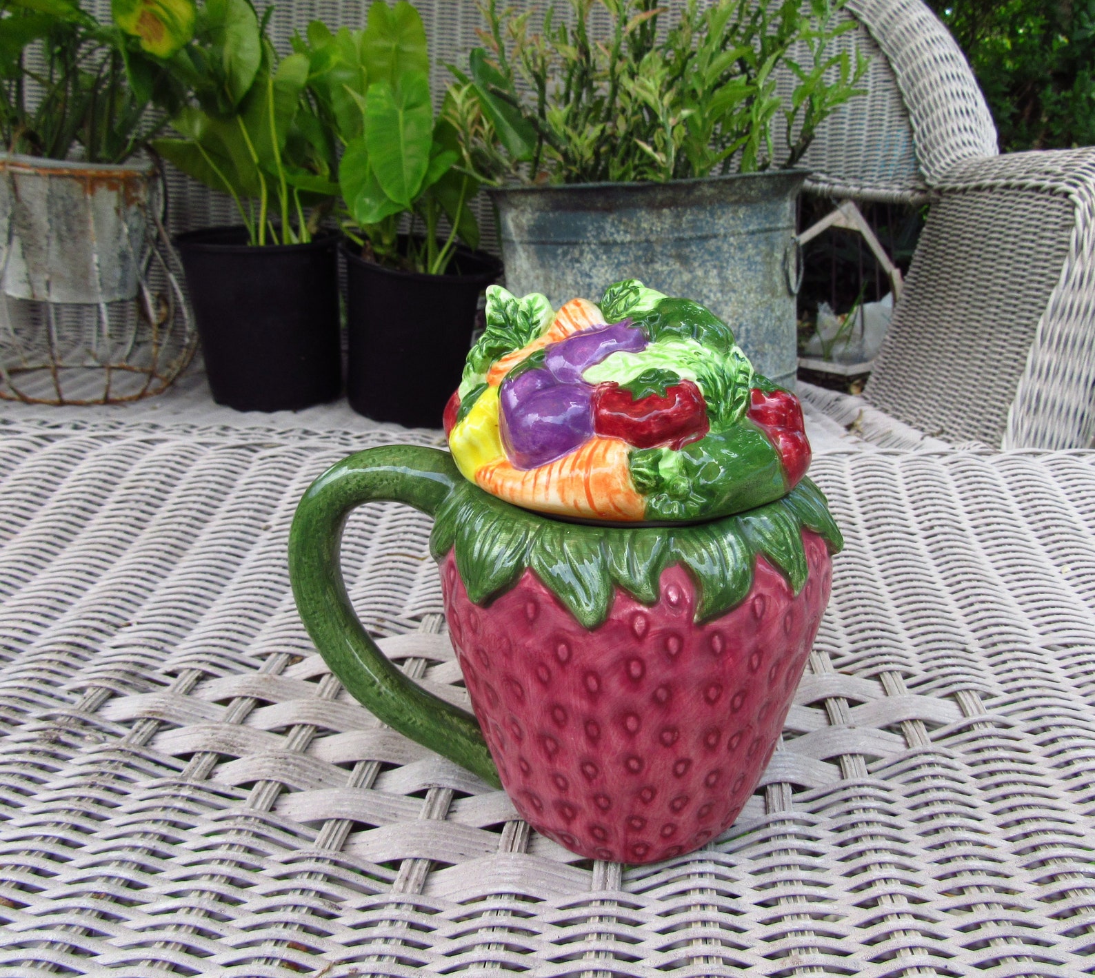 Strawberry container Red Strawberry containers Made by Cook Etsy