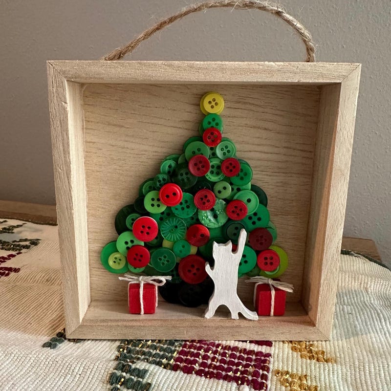 Button Tree Art - Etsy