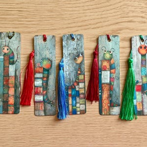 Metal Bookworm Bookmark: Reading Lover Gift