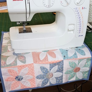 Pattern for a Sewing Machine Tidy or Coffee Tray Cover (PDF) Digital Pattern Can be Made in Different Sizes