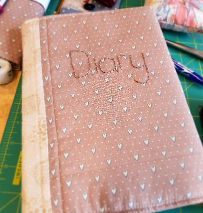 Reusable Padded Journal Cover Sewing Pattern for Beginners (PDF Pattern ...