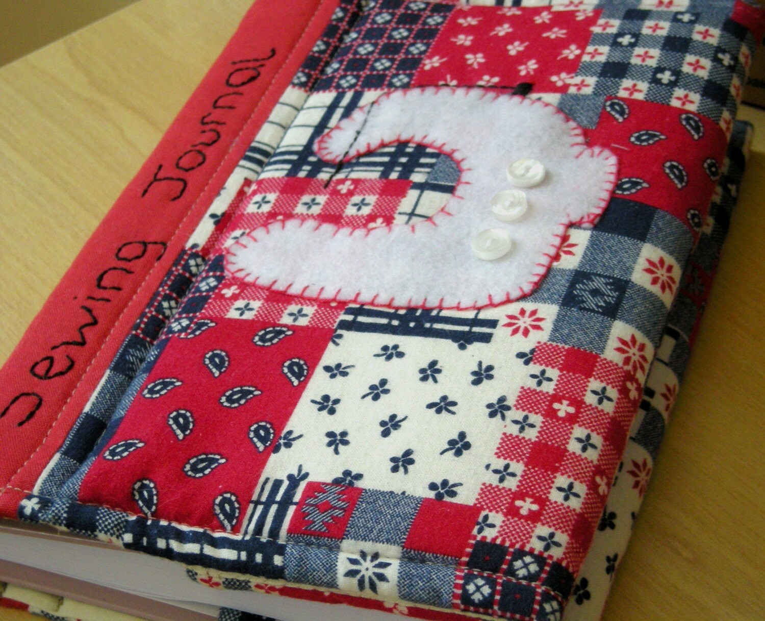 Reusable Padded Journal Cover Sewing Pattern for Beginners (PDF Pattern ...