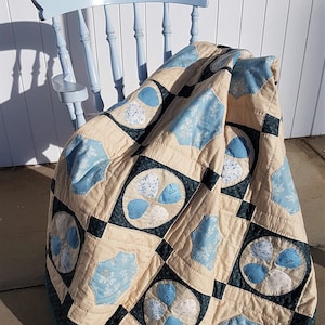 My Patchwork Heart is the New Applique Quilt Pattern by Raggy Robin (This is a Digital PDF Pattern to Download)