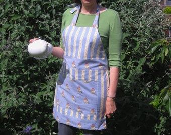 Kitchen, Garden or Craft Apron Sewing Pattern to Make Either a Full or Half Lined Apron is a PDF (Digital) Pattern