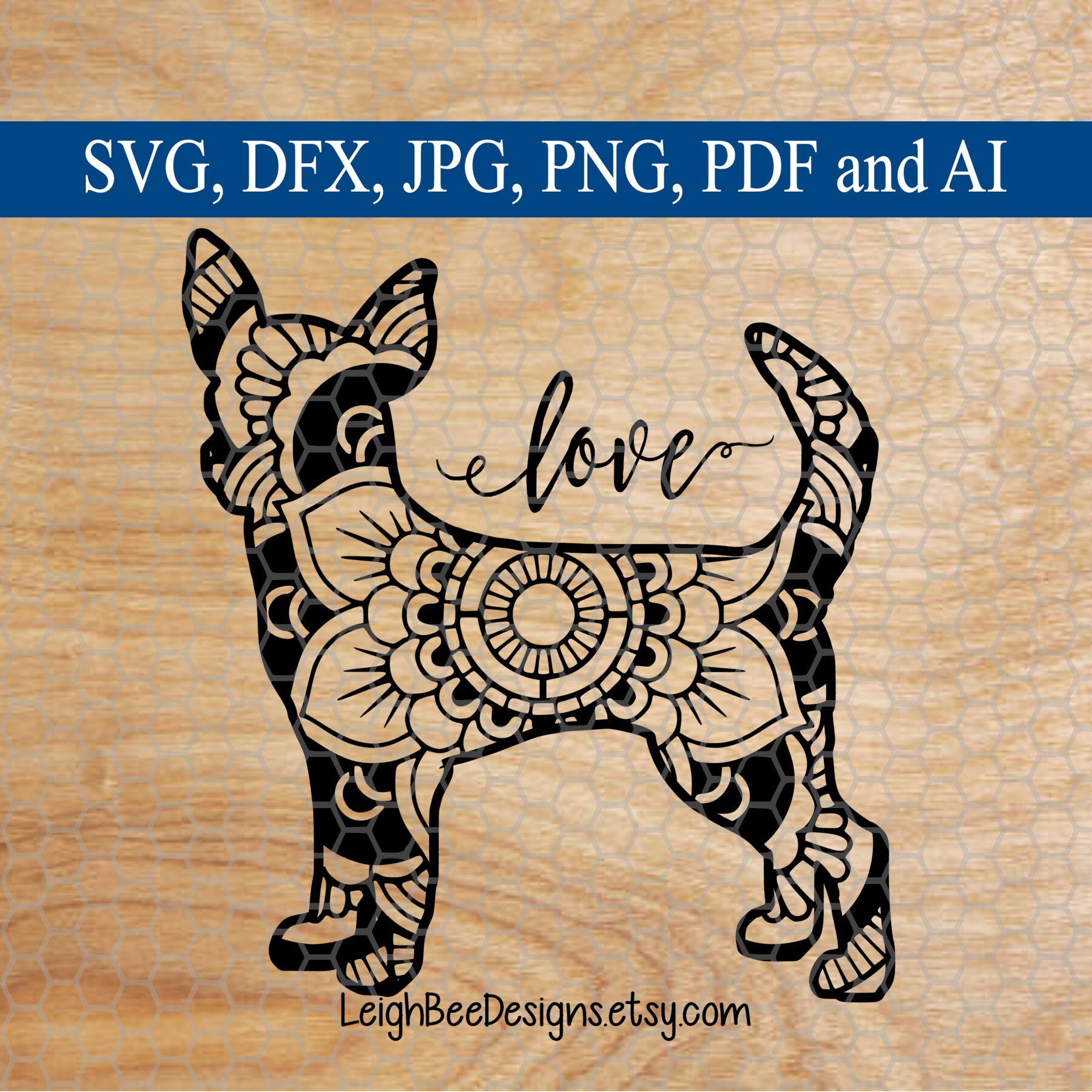 Free Free 121 Chihuahua Mandala Svg Free SVG PNG EPS DXF File