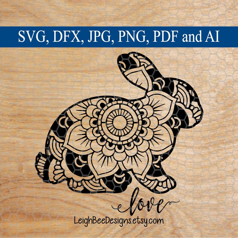 Download Mandala Svg Mandala File For Silhouette Farm Mandala Cutting File Rabbit Svg Rabbit Mandala Svg Animal Svg Commercial Use Svg Clip Art Art Collectibles Colonialgolfhart Com
