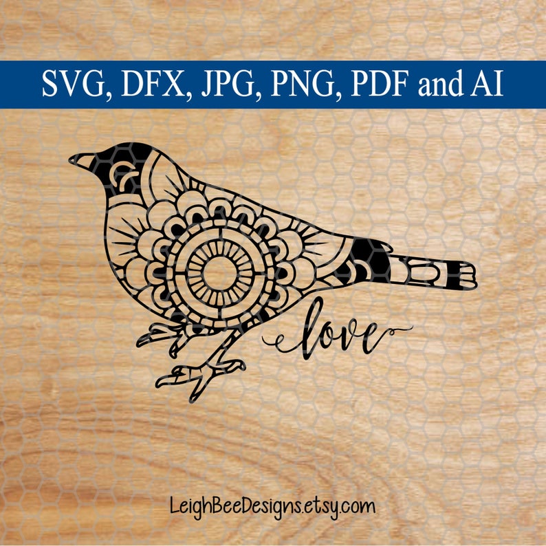 Download Mandala Svg Svg Designs Cut File Svg Mandala Bird Svg Animal Svg Svg Mandala Commercial Use Svg Bird Mandala Svg Clip Art Art Collectibles